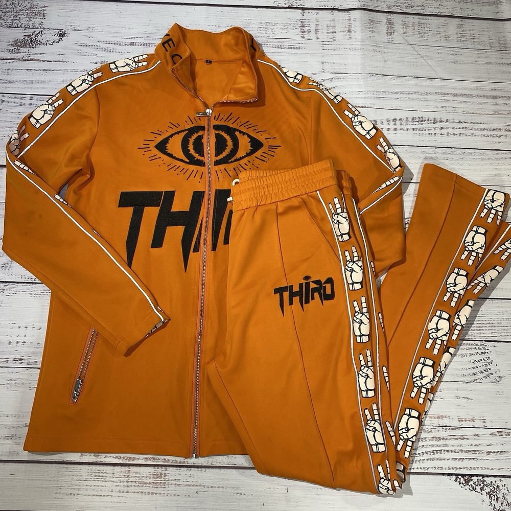 W/20 Art & Design Studios Keep Your Third Eye Open Men's L Jacket Tall Slim Suit